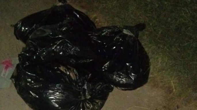 Encuentran bolsas con restos humanos en Guadalajara