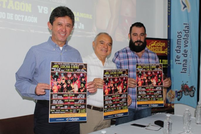 Con broche de oro cerrará  la lucha libre en Mérida