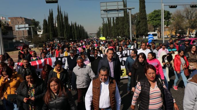 Marcha el PRD por presupuesto para Municipios del País