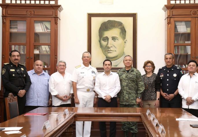 Instala Mauricio Vila Dosal la Mesa de Coordinación Estatal para la Construcción de la Paz en el estado