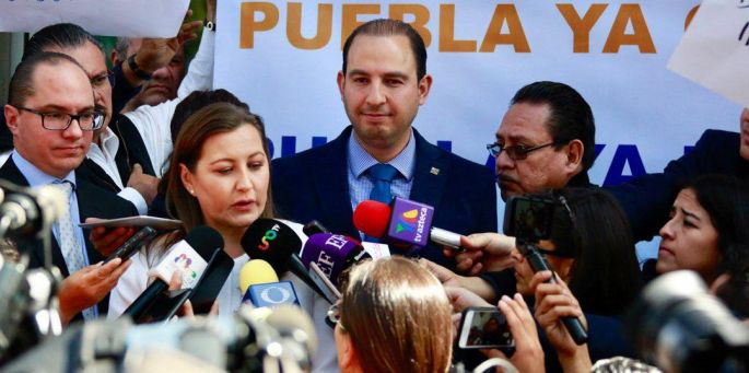 Expresa el PAN su confianza para que Tribunal resuelva con apego a la legalidad el caso Puebla: Marko Cortés