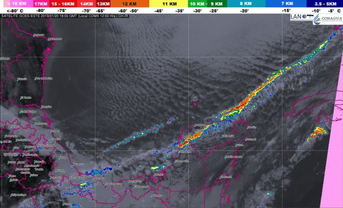 Mañana se esperan hasta 5°C; masa de aire frío favorecerá importante descenso en las temperaturas mínimas