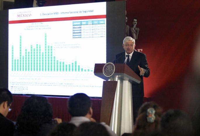 Hay suficiente gasolina para abastecer el país: AMLO