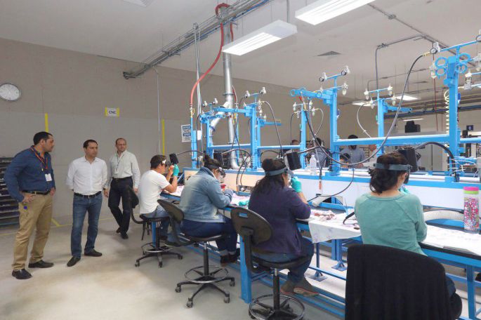 Visita Mauricio Vila "PCC Airfoils", empresa que invertirá en Yucatán 300 millones de pesos y generará 1,600 empleos