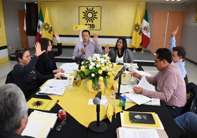 Se instala la Dirección Nacional Extraordinaria del PRD
