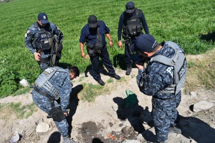 Por denuncia ciudadana la Policía Federal asegura 18 tomas clandestinas en Hidalgo