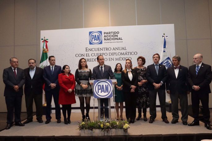 Institucionalidad mermada en México por protagonismo populista: Marko Cortés