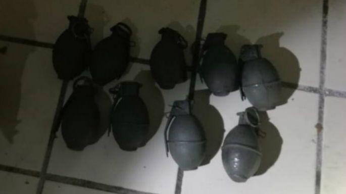 Decomisan tres toneladas de mariguana y nueve granadas en Coahuila