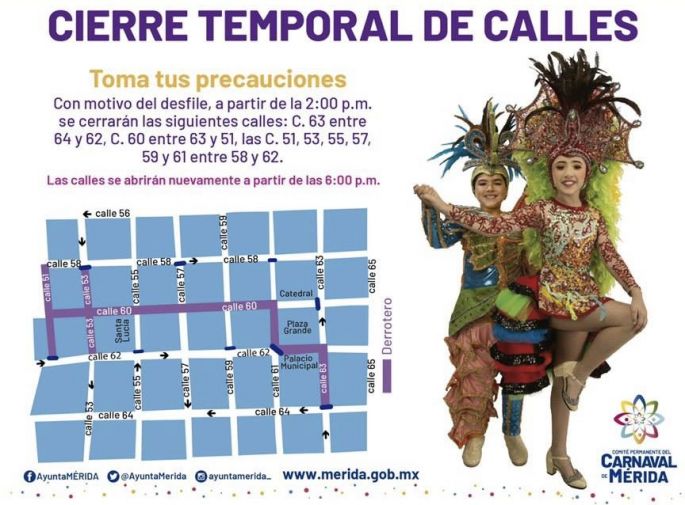 Comienzan los cierres de calles por el Carnaval 