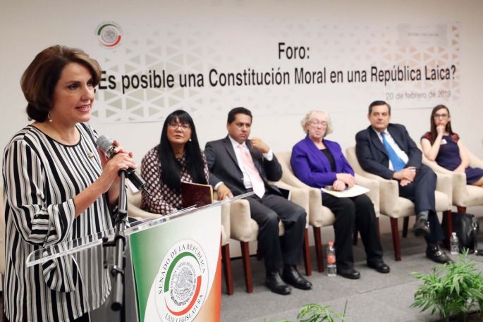 Se oponen a la Constitución Moral, propuesta por el Ejecutivo Federal