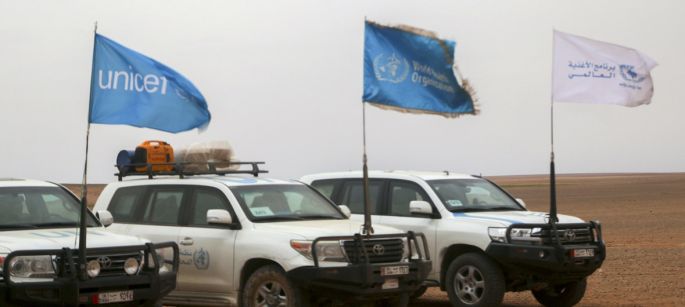 Concluye la mayor operación humanitaria de la ONU en Siria