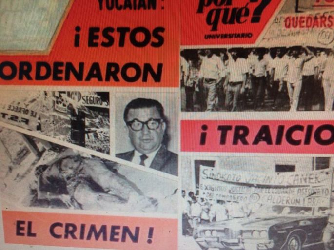 El martirio y asesinato del lider sindical Efraín Calderón Lara "Charras"