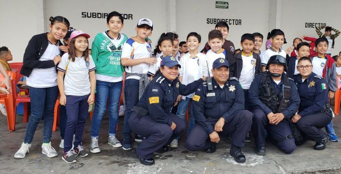 Arranca el programa escolar "Visitas Escolares" de la Policía Municipal de Mérida