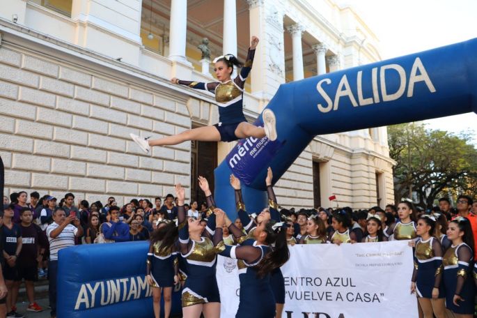 Gran fiesta deportiva en la Escuela Preparatoria Número Uno