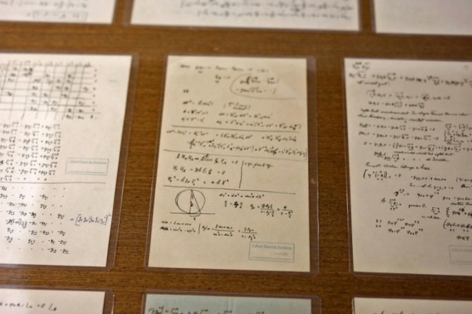 Recuperado un documento inédito de Albert Einstein