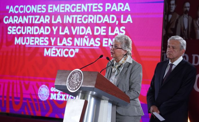 Presentan plan emergente para seguridad de las mujeres; continuarán refugios, afirma AMLO