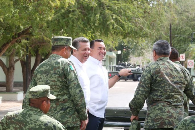 El Ayuntamiento y el Ejército trabajan de manera coordinada a favor de la cultura de la paz y la seguridad