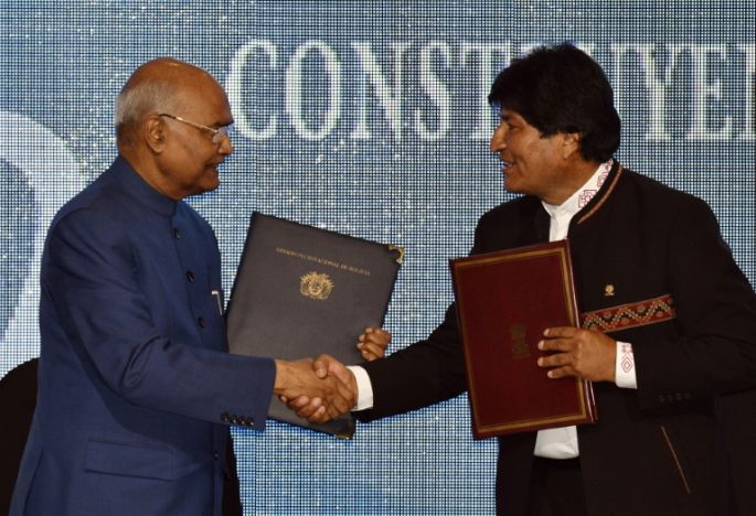 India concede sorpresivo crédito de 100 millones de dólares a Bolivia