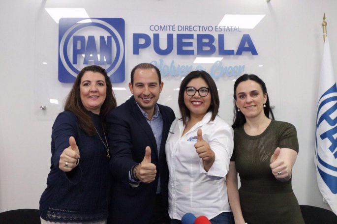 Acusa el PAN de intento de una elección de Estado en Puebla, y se declara listo y fuerte para refrendar su triunfo
