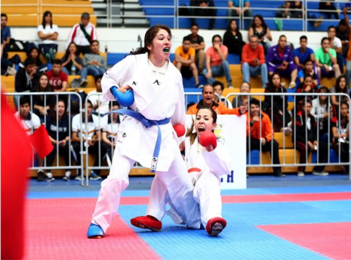 Lupita Quintal, plata en la Liga Premiere de Karate en Marruecos