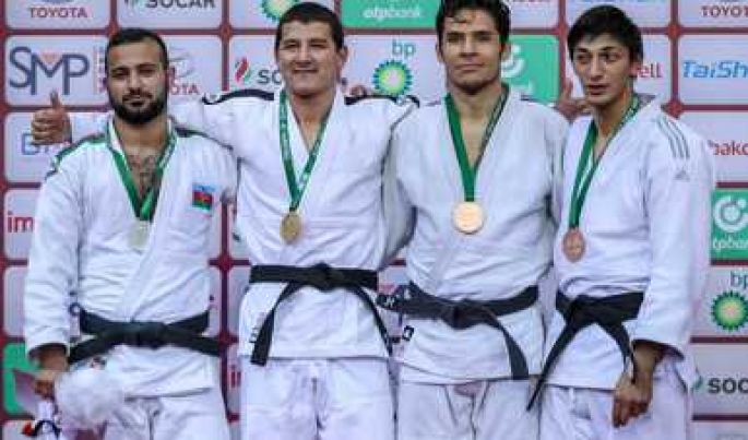 Gana Eduardo Ávila bronce en Grand Prix de Judo IBSA Bakú 2019