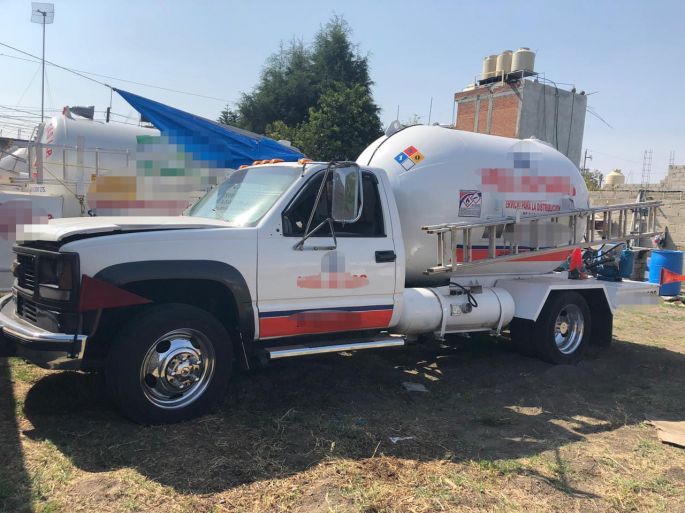 Aseguran en Puebla seis pipas con más de 22 mil litros de gas LP