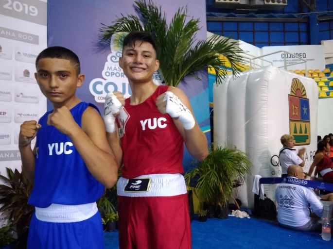 Yucatán asegura cinco metales de bronce en el boxeo de Olimpíada Nacional 2019