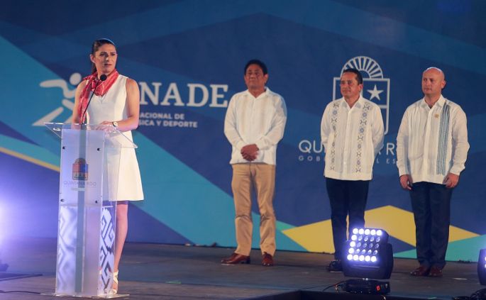 Inaugura Ana Gabriela Guevara la Olimpiada Nacional y Nacional Juvenil 2019