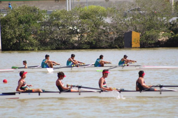 Disciplina de remo reparte medallas en Olimpiada Nacional