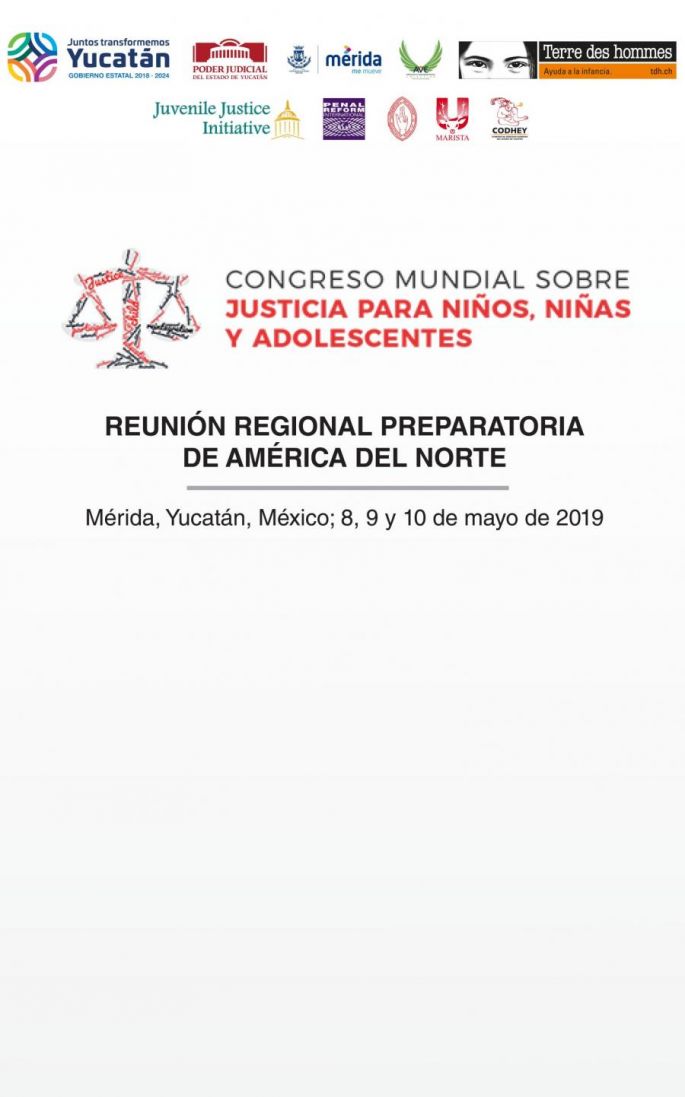 Niños, Niñas y adolescentes en relación al derecho penal, eje de un evento mundial