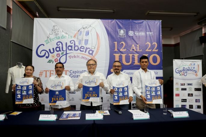 Del 12 al 22 de julio, la "Feria de la Guayabera" en Tekit