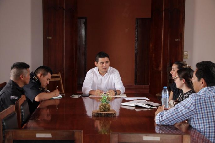 Anuncia el alcalde Diego Ávila medidas de prevención del delito en Tekax