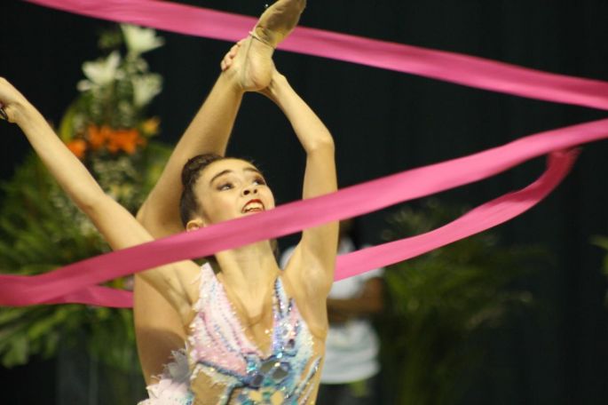 Tamaulipas sube a lo más alto el podio en Gimnasia Rítmica 