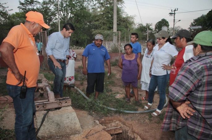 Intensa gira de trabajo del alcalde Diego Ávila por comisarías de Tekax