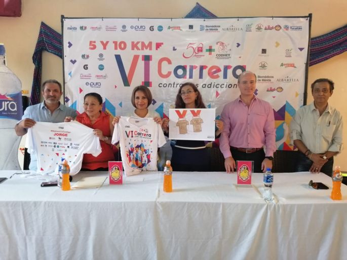 Carrera contra las adicciones se realizará en 56 ciudades al mismo tiempo