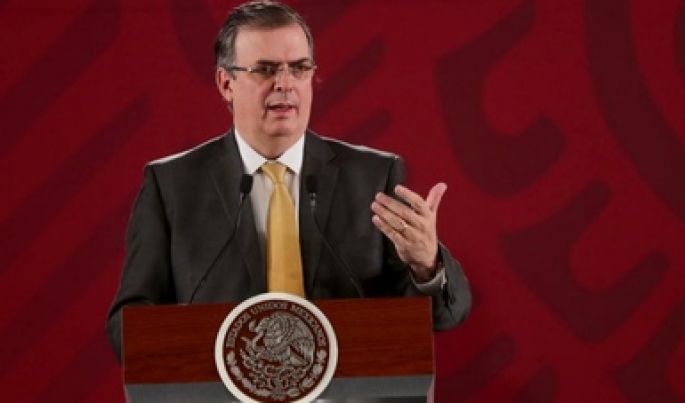 Presenta Marcelo Ebrard informe de la reunión que sostuvo con el secretario de Estado de EE. UU., Michael Pompeo
