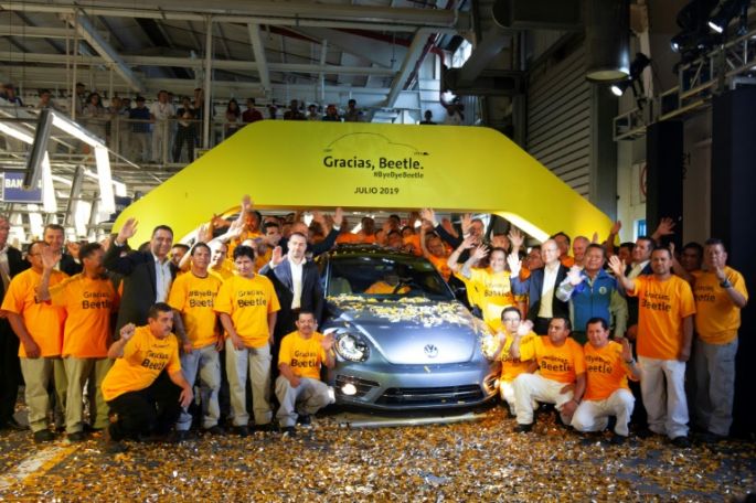 Adiós al Beetle, el último escarabajo salió de una fábrica VW en Puebla