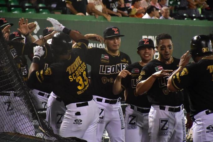 Sexta victoria al hilo de los Leones, vencen 3-1 a los Olmecas de Tabasco 