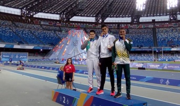 Conquistan Paola Morán y Valente Mendoza los 400 metros planos en la Universiada Mundial