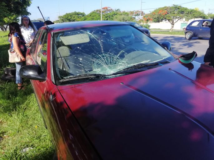 Atropellan a ciclista en el periférico de Mérida