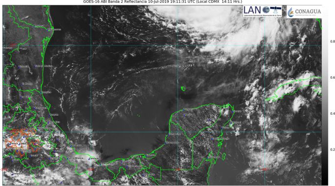 Continuarán las fuertes lluvias por las tardes