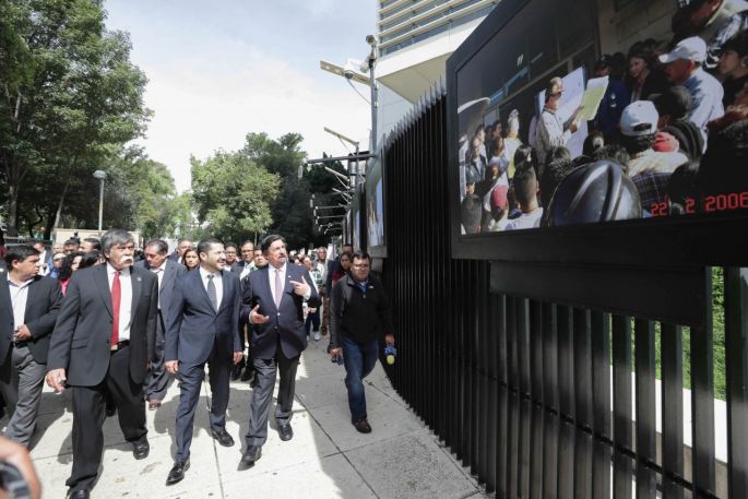 Inaugura el SENADO exposición fotográfica en memoria de los 65 mineros de Pasta de Conchos