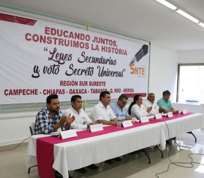 Maestros por México  apuesta por una calidad educativa y al voto secreto universal 