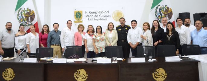Comparecen ante Diputados Secretarios de estado por iniciativa Yucatán Seguro