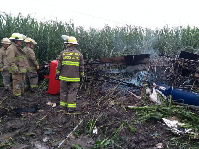 Cae avioneta en Jalisco, reportan una persona muerta 