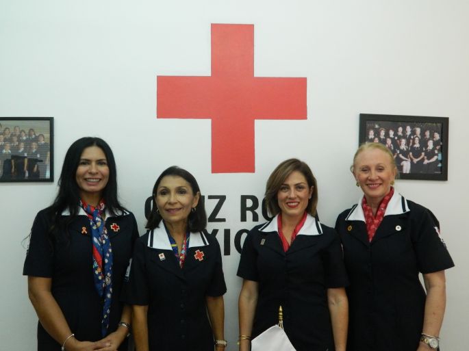 Nombran a nueva coordinadora local de Damas Voluntarias de la Cruz Roja Mexicana Delegación Yucatán