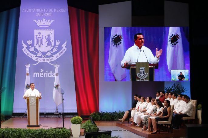 Primer Informe de Gobierno Municipal de Mérida 2018-2021