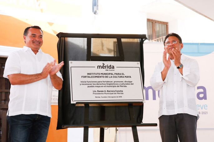 Presentan el Instituto Municipal para el Fortalecimiento de la Cultura Maya