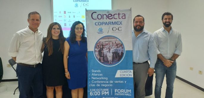 Conecta Coparmex, un espacio de vínculo empresarial, comercial y de servicios