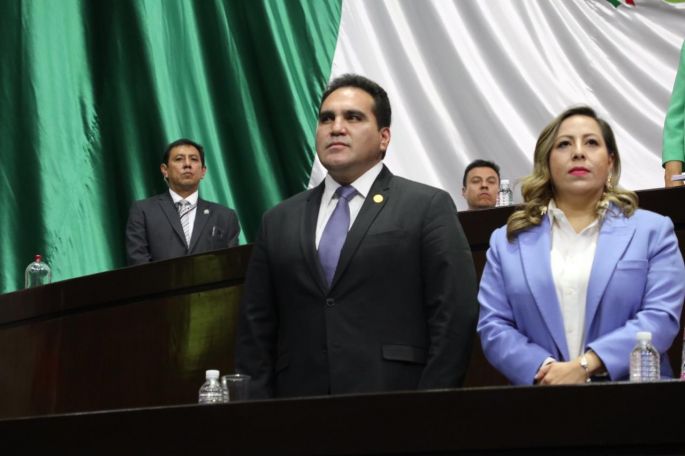 Eligen al Diputado Jesús Vidal, Secretario de la Mesa Directiva de la Cámara de Diputados 